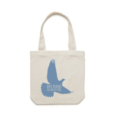 The Thiccest Boi - Teal - Carrie Tote Bag  Thumbnail